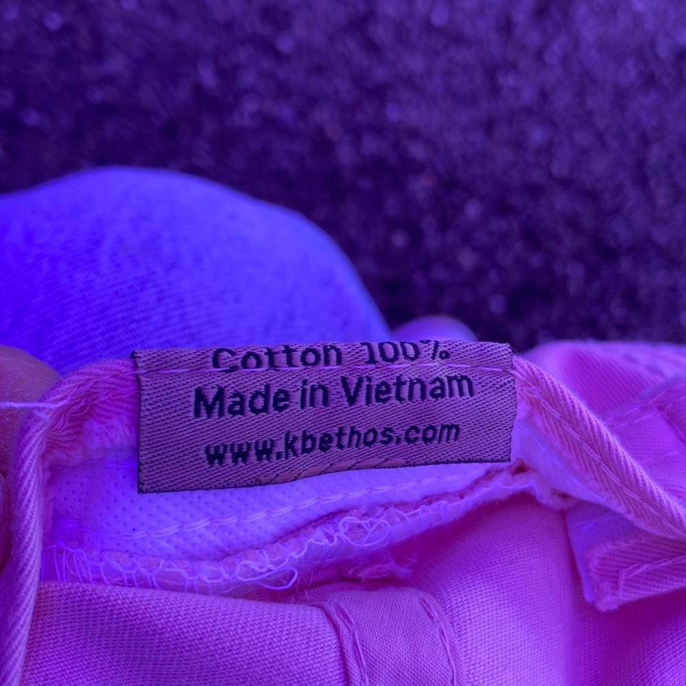 KBETHOS Pink Cap with Embroidered Message - Picture 7 of 11